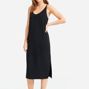 Japanese GoWeave Slip Dress from Everlane in Black